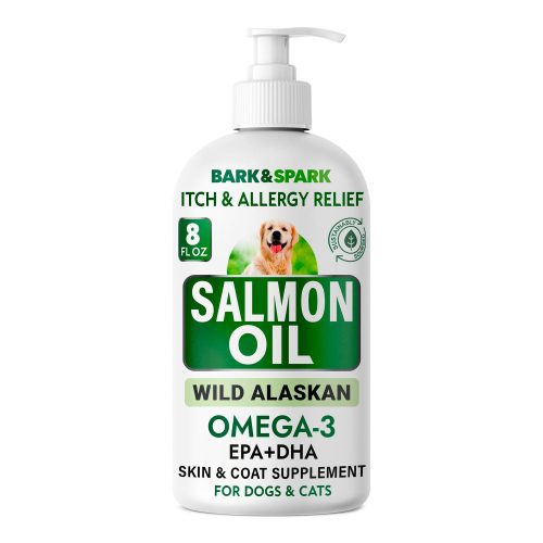 Salmon Oil for Dogs & Cats - BarknSpark